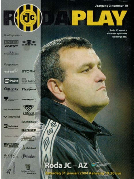 AZ Programma 31-jan-2004 Roda uit